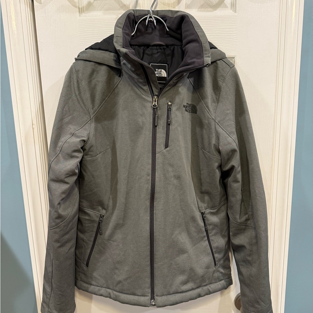 The North Face Primaloft Windwall Quilted Lined Jacket/Coat  Woman’s Sz. Sm Gray